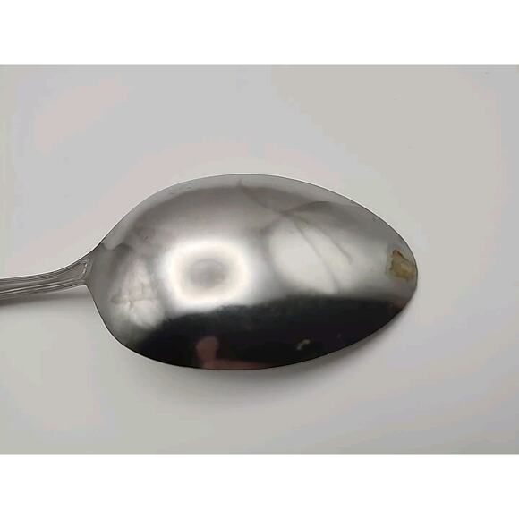 Wesley Forge WLF2 Tablespoon Stainless Steel 8 1/4" Floral Design Art Deco MCM - Picture 7 of 8